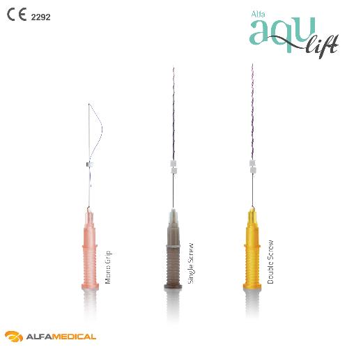 Sterile Polydioxanone Suture with Needle (PDO) and Poly-L-Lactic Acid Suture with Needle (PLLA)