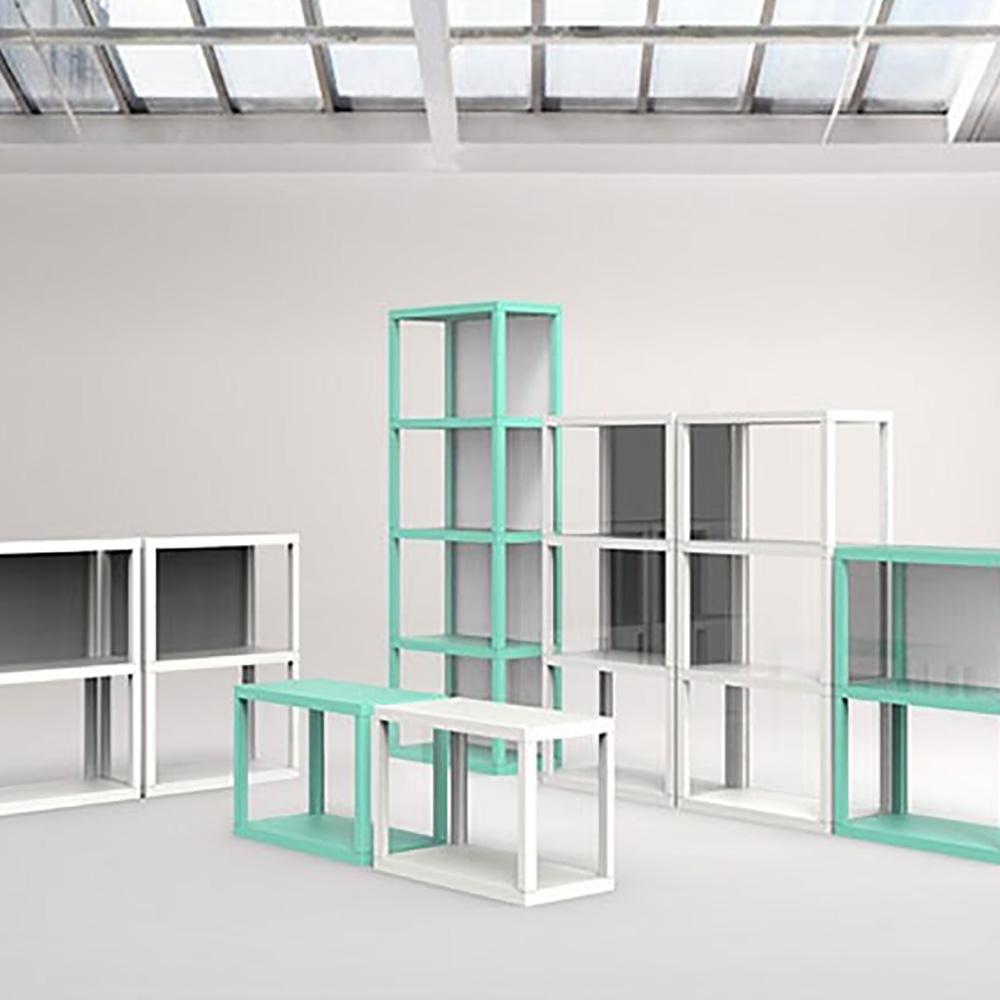 YOURSHELF 3 tier shelves - white