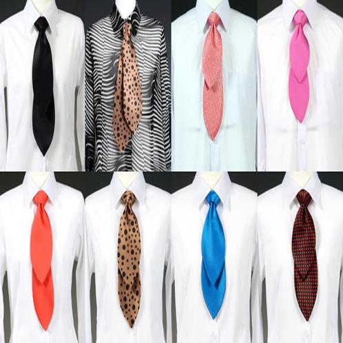 Multi-pattern necktie