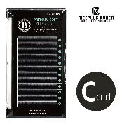 MEEPLUS KOREA Black Berry Flat Lash C Curl