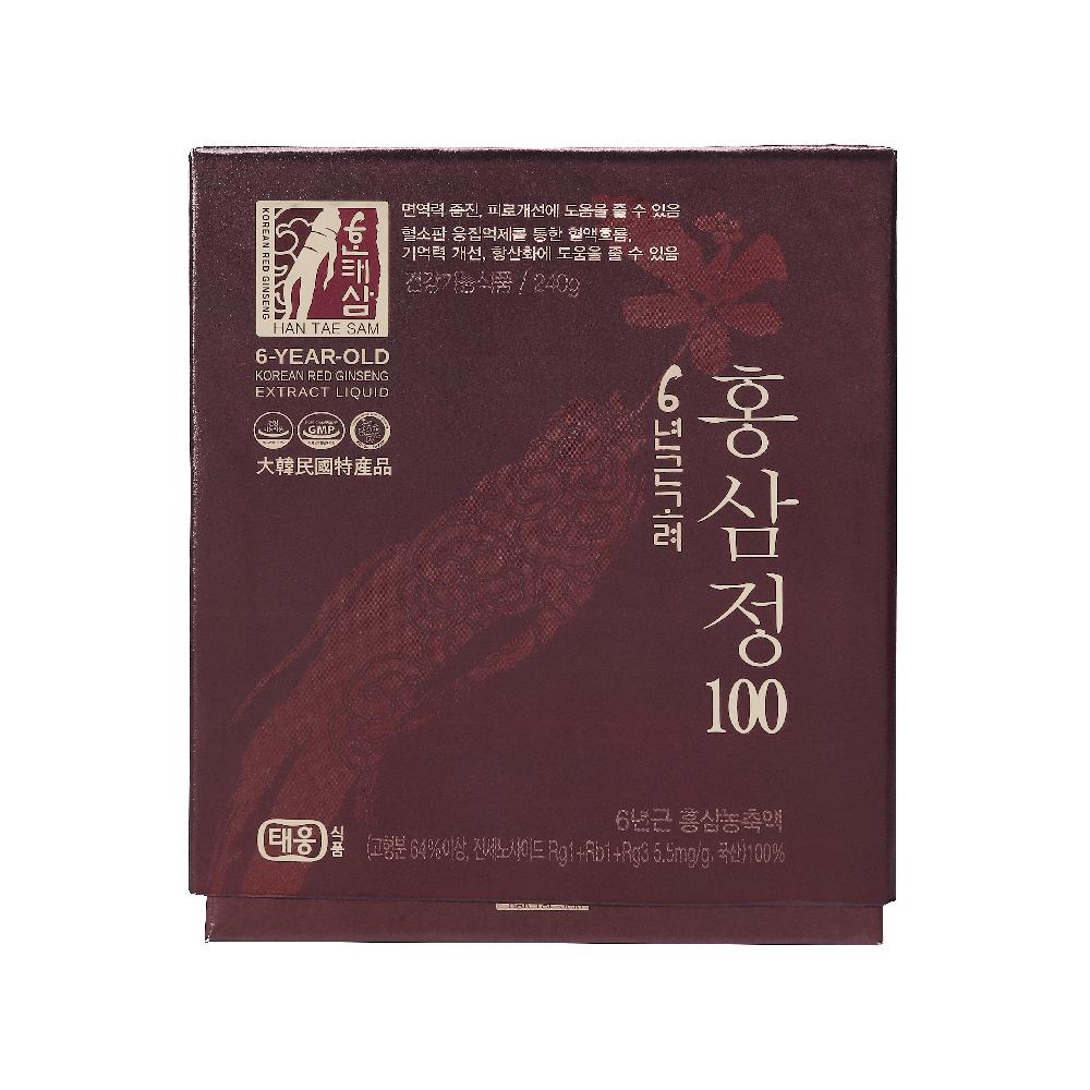 HANTAESAM 6-Year Old Korean Red Ginseng Extract Liquid 100