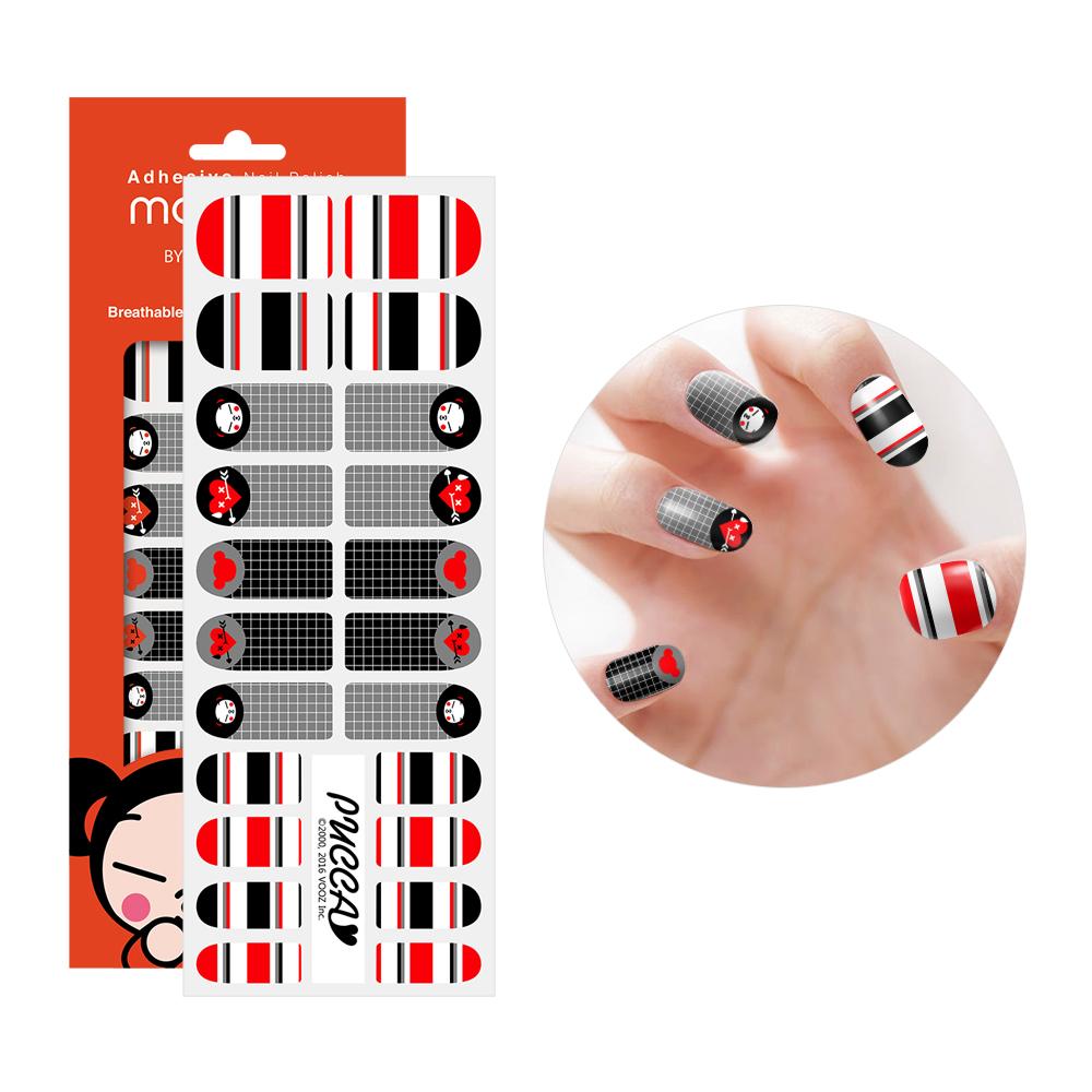 Mango10 Adhesive Nail Polish by PUCCA Stickers Art Design