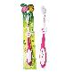 detail image4 Lki panda Kids' Smile Toothbrush 4 pcs per pack (1 blue, 1 cobalt, 1 pink, 1 purple)