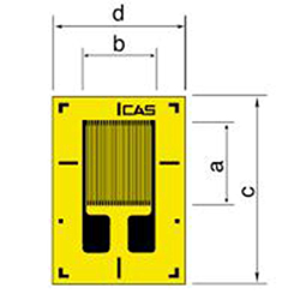 1KOhm Linear type S series Strain Gauge