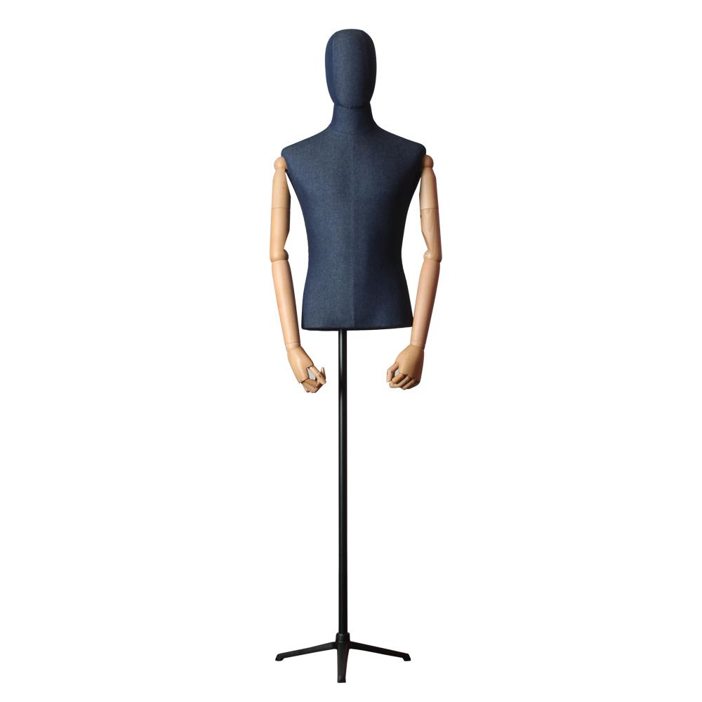 BONES Male Torso Mannequin Stand