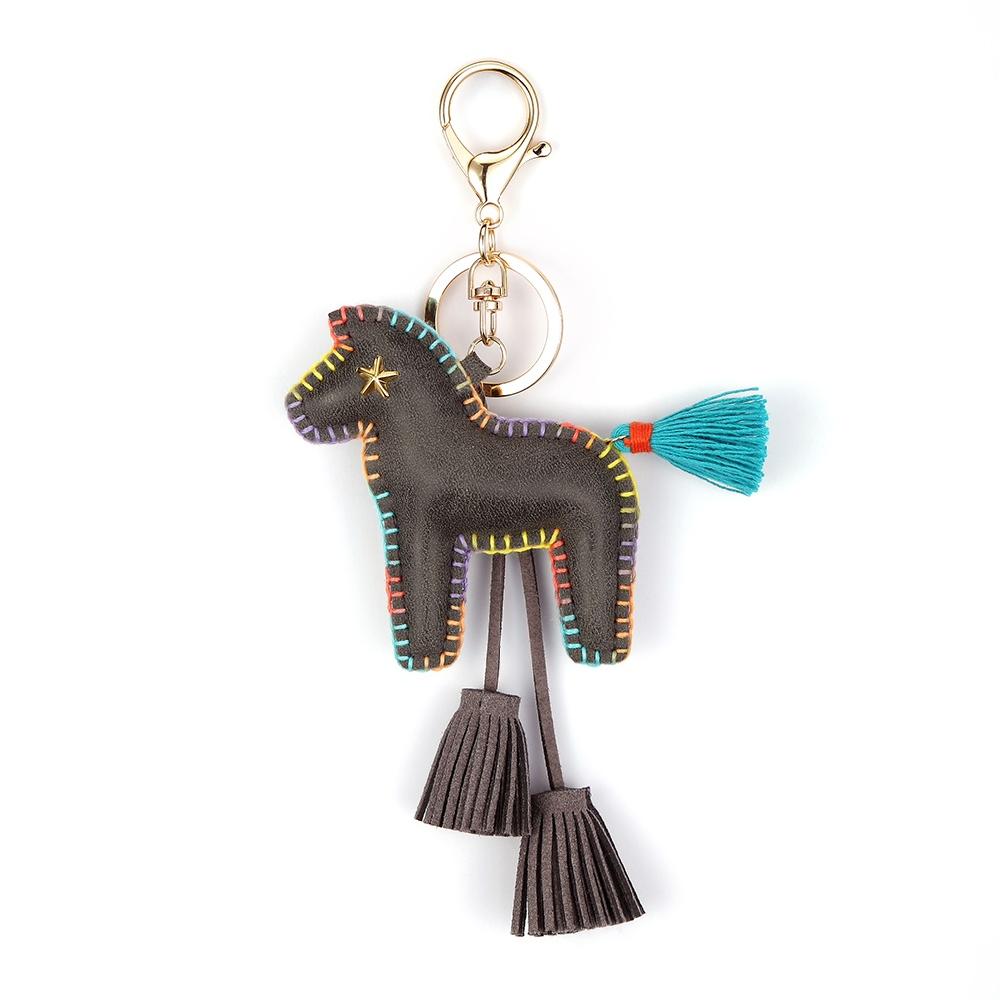 Multi Color Handmade Cat keychain