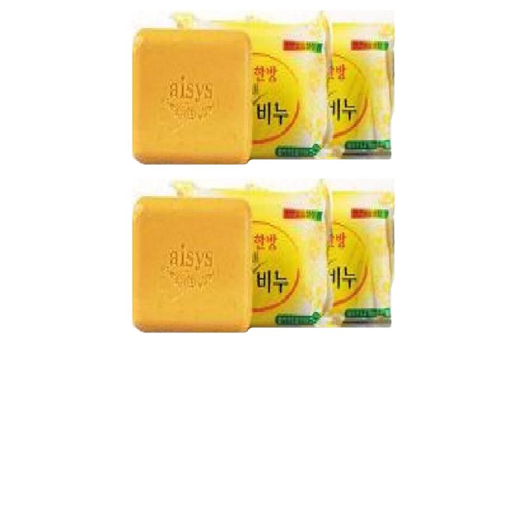 Jeju Volcanic Stone Scoria, Aisys Oriental Shower Soaps