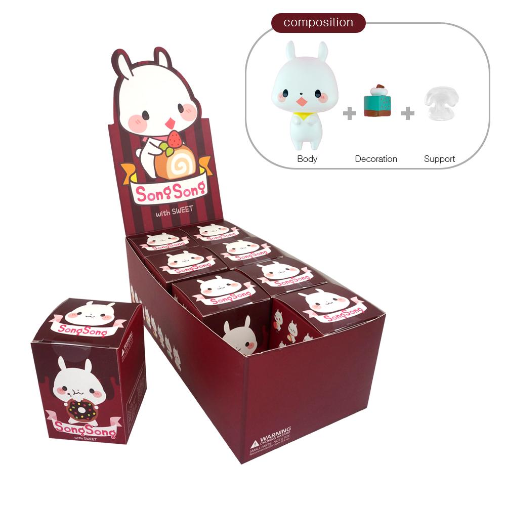 DESIGN PANTRY SONGSONGe Figure Vol2. Sweet Randomized Figure Korean Cute Character 6cm