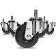 detail image1 3inch Office Chair Casters for All Floors, High Elastic Urethane with Swivel Caster. G373S-6(A)