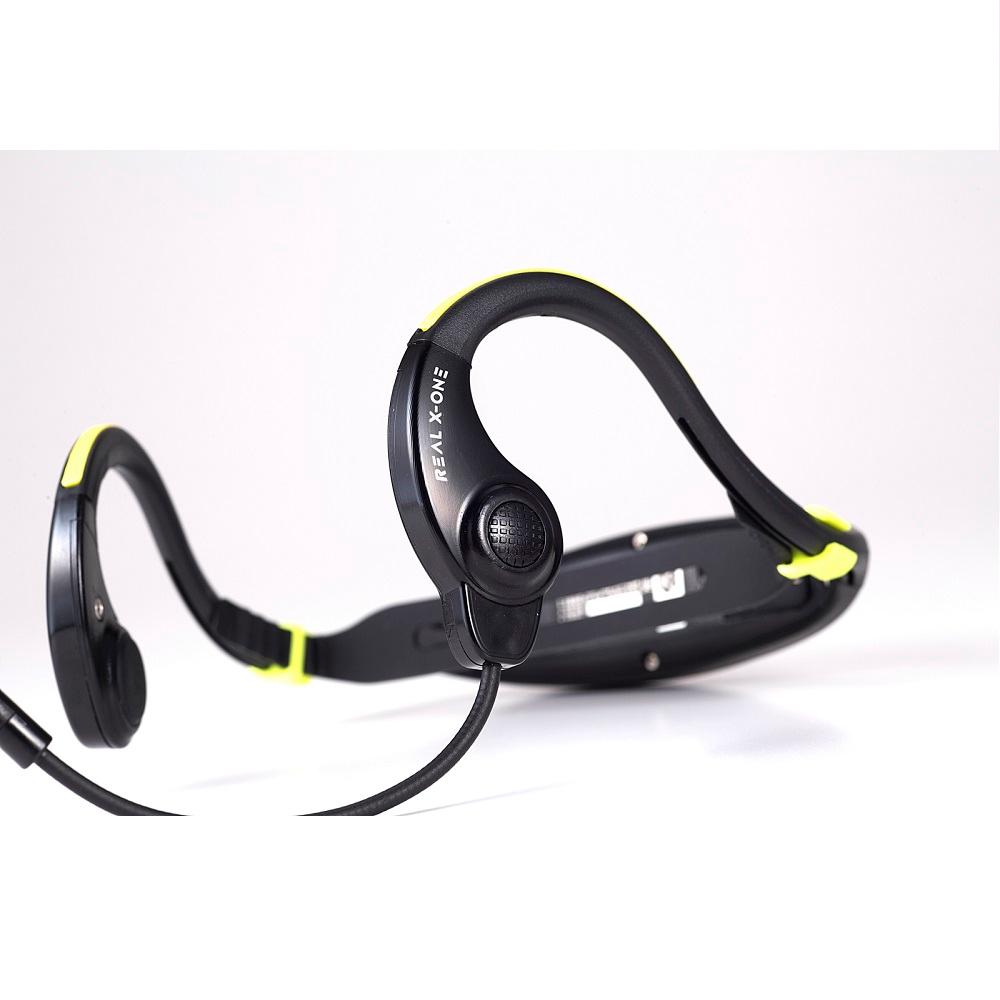 FRS Walkie Talkie for Adults REAL X Walkie Talkie, 15 Channel Bone Conduction Type Headset