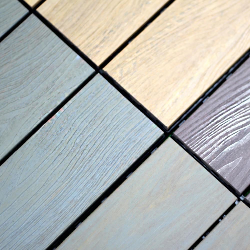 Anywood High Durability Water Resistance DIY Self Constructure Deck, Length 300mm