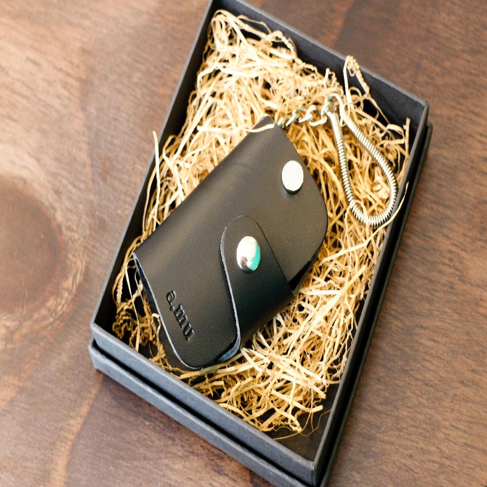 Leather Smart Key Holder