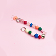 detail image2 [ARNO Beads] Colorful Smile - Detachable Beads Wrist Strap