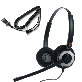full image IPD IPH-165 Binaural NC Headset with 2.5mm jack for Ciso SPA, Polycom IP 320,321,330,Panasonic KX an