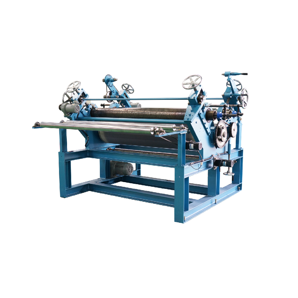 Korean Roller Embossing Machine Manufacturer, Press Embossing Machine (Air Pressure Type)