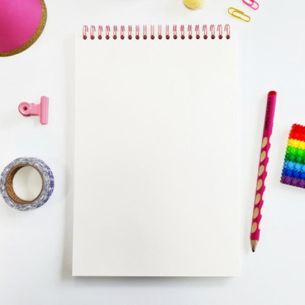 Endless Kids Binder My My Spring Note MY IDEAS B5 Plain Note Pad 40Pages, 5Packs