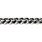 detail image2 2 Tone Stainless Steel Curb Chain 1140SF Men's Jewelry Necklaces & Pendants