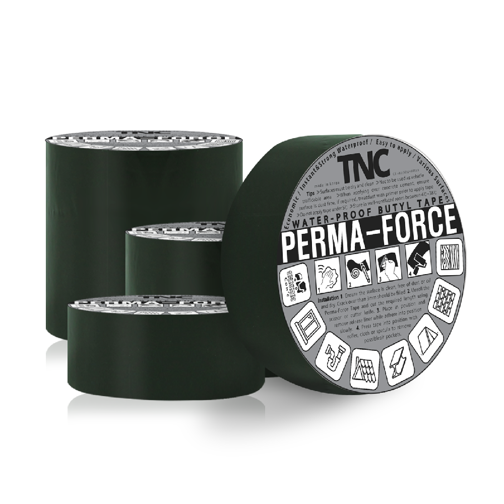 Butyl waterproof tape 5 cm - Gray