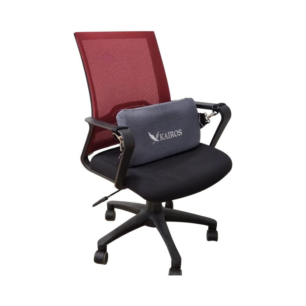 Lumbar Support Pillow,Memory Foam Back Support for Office Chair,Computer Chair, Neck & Back Pain Rel