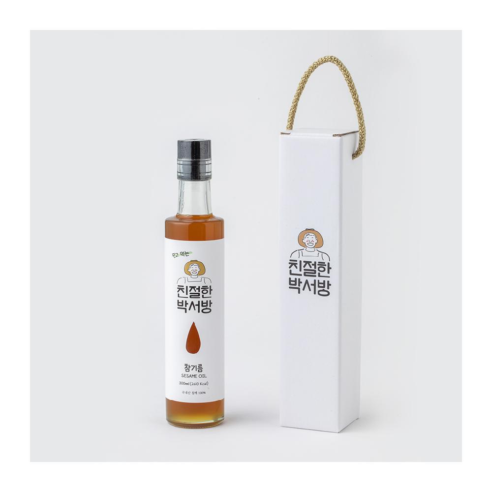 [Young Farmer's] 100% Korean Sesame Oil Made by Young Farmer's