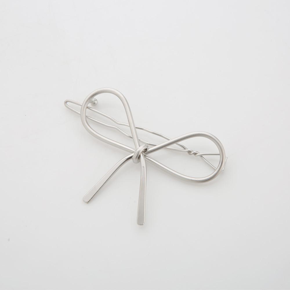 Jinccecil ribbon hairpin - pinkgold