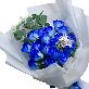 detail image1 Soap Rose Flower Bouquet (Blue Rose)
