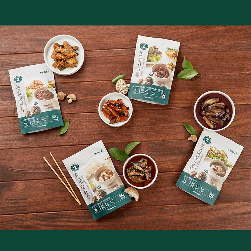 Pickzzi mushroom pickle Wasabi 130g