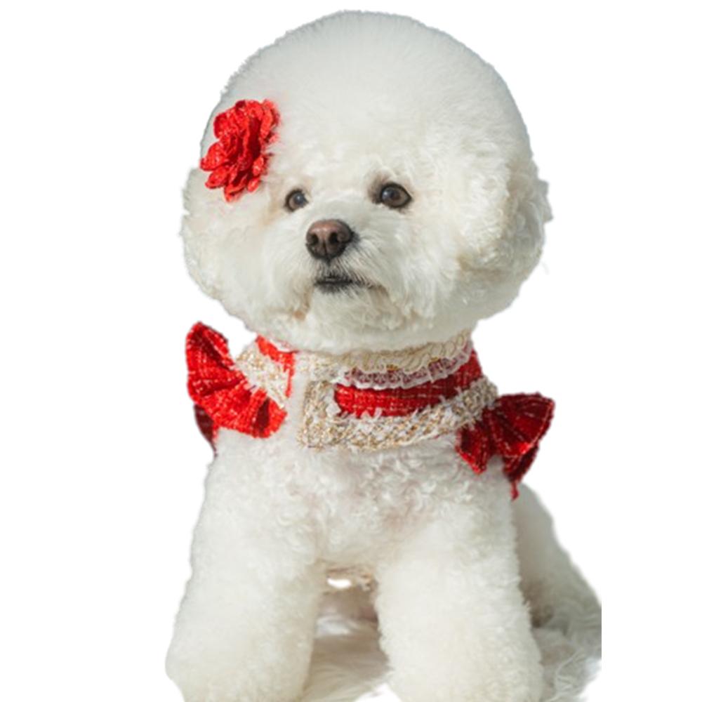 Pet Products Pet Clothes Pets Gold Tweed Harness 2 Colors