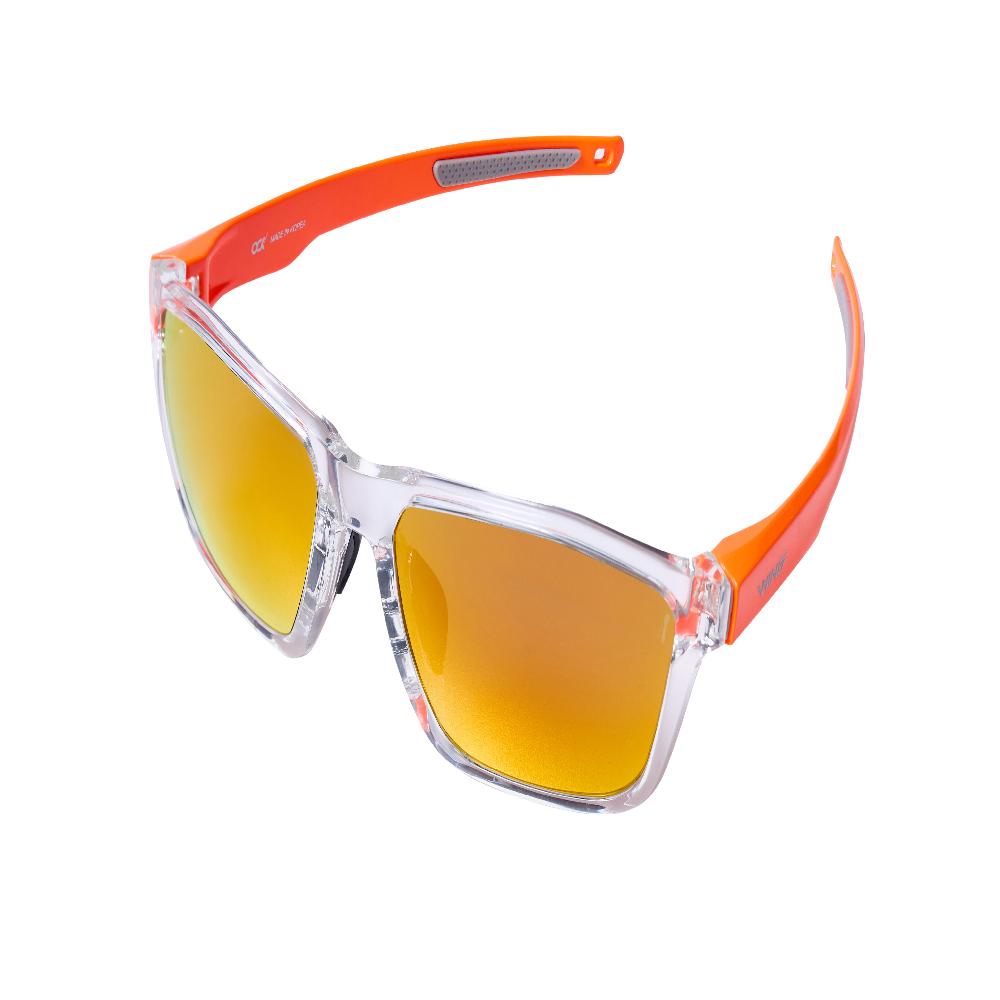 [WING] DORI, Lightweight and Grippy Polarized Lens Sports Sunglasses, Silicone Tips and Nose Pads