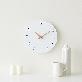 detail image3 [100STORE] Silent Wall Clock - Simple - Mdf Wood - White - 30cm - 1pcs