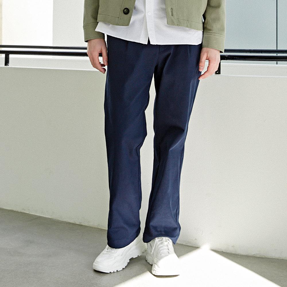 [CUSTOMUS] Twill span one-tuck wide pants CXS23SWPT292