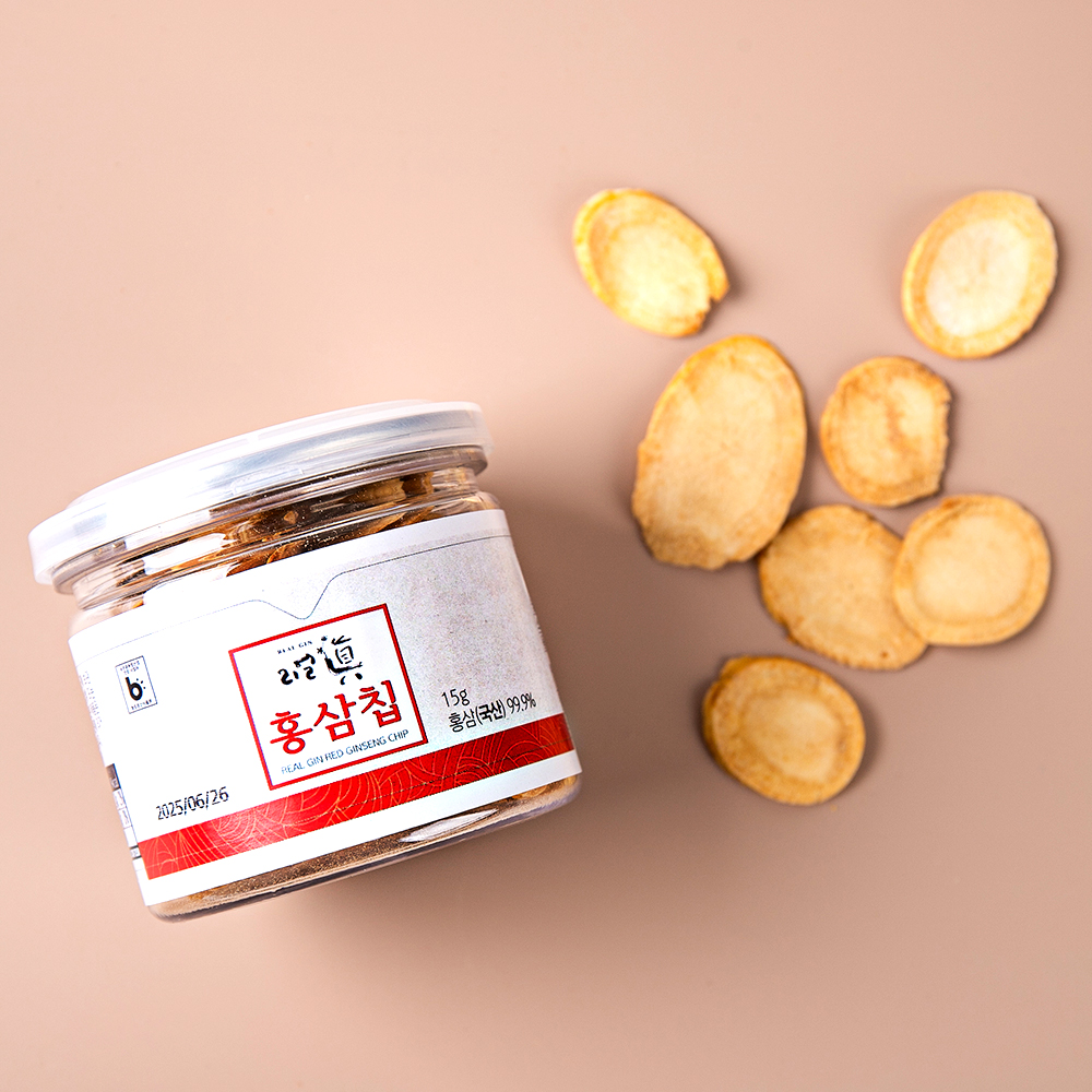 Real Gin Red ginseng chips 15g