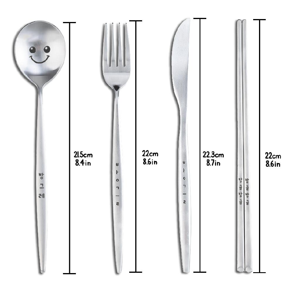 Cheerful Face Flatware Cutlery Set