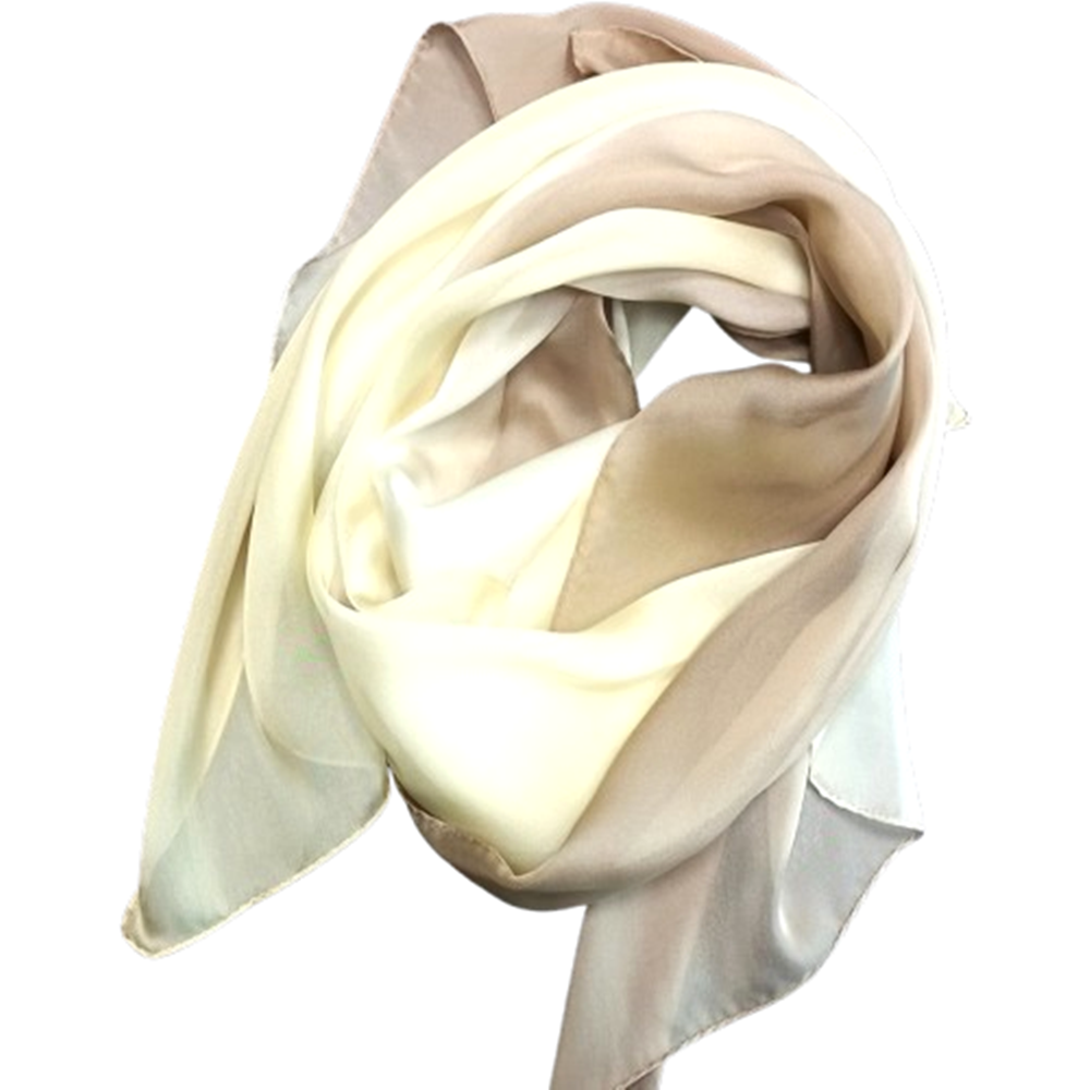 Ombre   bage   silk   scarf