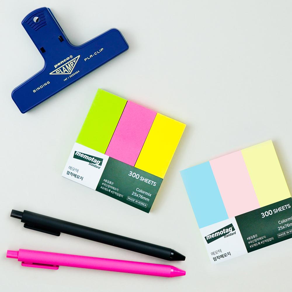 [1x3 Inches] Color Mix Index Sticky Notes, Page Markers
